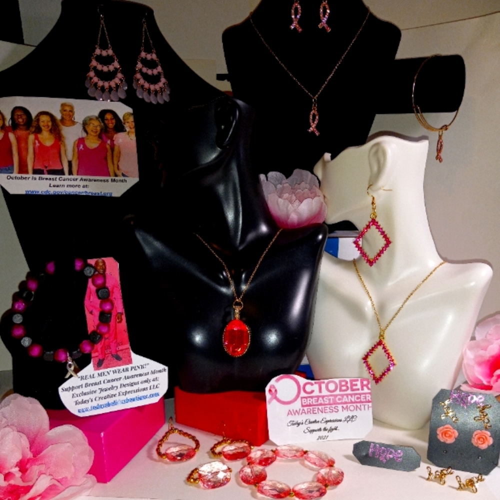 The Breast Cancer Awareness Jewelry Collection!